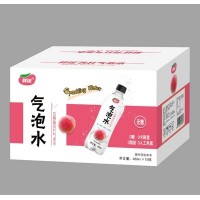 鮮綻白桃味蘇打氣泡水480mlX15