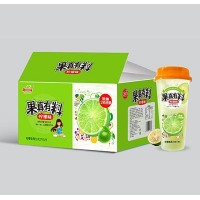 敞開(kāi)味果真有料檸檬味飲料箱裝