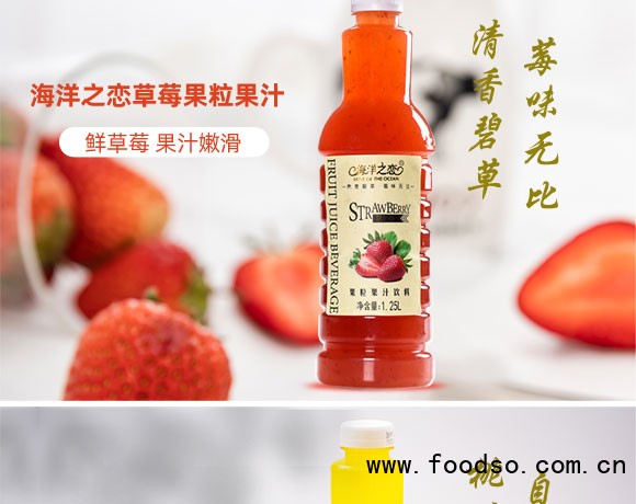 海洋之戀果粒果汁飲料 海洋之戀果粒果汁飲料