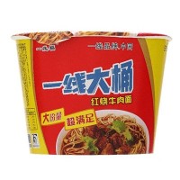一線福紅燒牛肉面（桶）