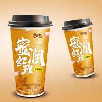 約吧蜜潤(rùn)紅玫蜂蜜玫瑰奶茶飲品105g