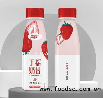 維維手搖奶昔草莓味乳酸菌飲品