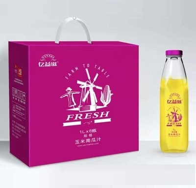 億益滋玉米南瓜汁1LX6瓶