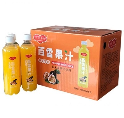 戀愛果實益生菌百香果汁飲料480mlx15瓶