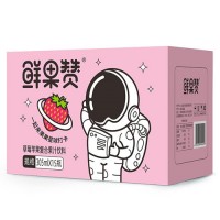 鮮果贊草莓蘋果復(fù)合果汁飲