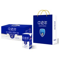 浩明中老年奶風(fēng)味飲料植物蛋白飲料箱裝招商250ml