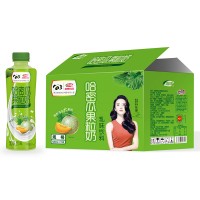 浩明哈密瓜果粒奶乳味飲料